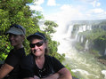 #7: Silvia Bergamasco y Raine Golab en las cataratas del Iguazú. Silvia  Bergamasco and Raine Golab at Iguazu cataracts