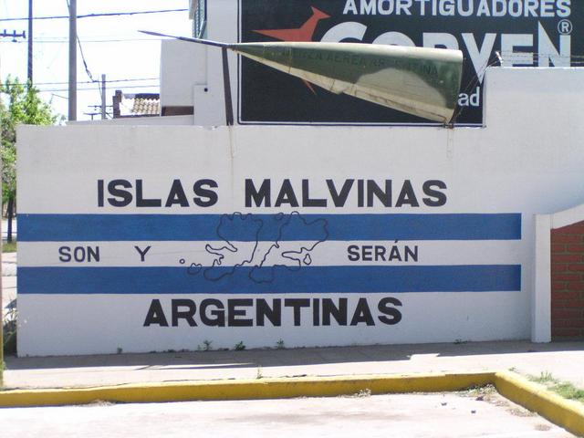 Memorial about Las Islas Malvinas