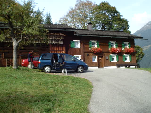 Farmhouse above the restaurant