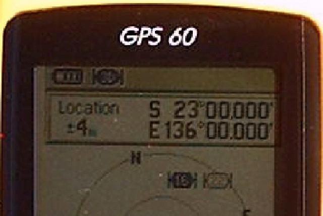 Garmin GPS-60 Display