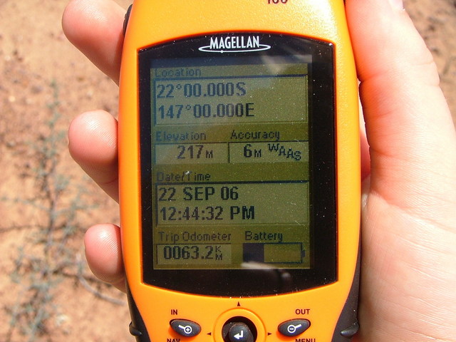 GPS at site