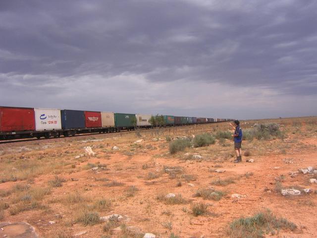 Nullabor freight train