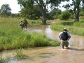 #9: With the recent rains, the only way to the Confluence was on foot