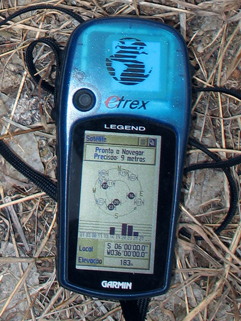 GPS in the exact point of the confluence