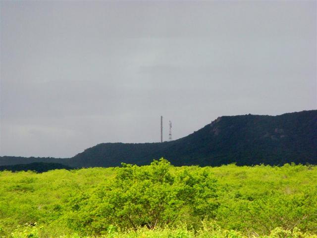 Hill with Antenas at 2.5 km