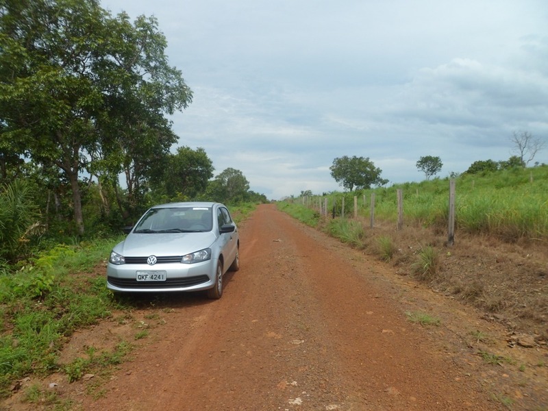 Parei o carro a 300 metros da confluência - I stopped the car 300 meters to the confluence