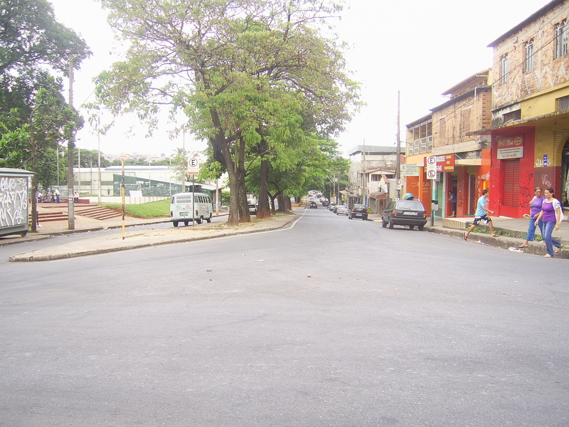 Final da avenida Olinto Meireles, a 786 m da confluência - end of Olinto Meireles avenue, 786 m from the confluence