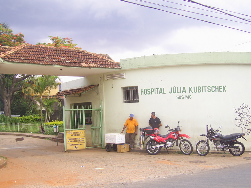 Hospital Júlia Kubitscheck, localizado a 991 m da confluência - Júlia Kubitscheck hospital, located 991 m from the confluence
