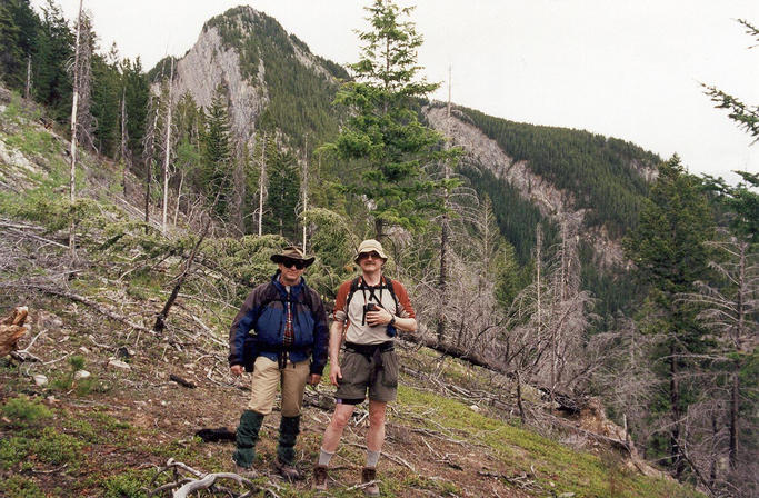 David and Jon 2.29 km from the CP