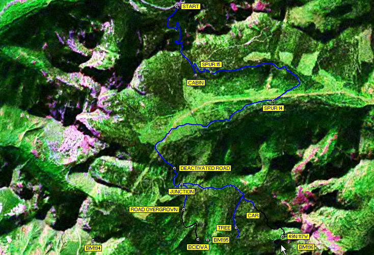 Landsat7 satellite image