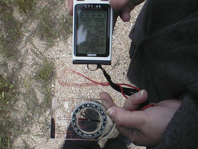 Compass and GPS (co-ordinates)