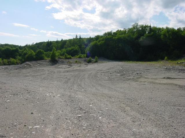 Gravel pit.  This is the closest picture we got and it's about 6 km from the confluence.