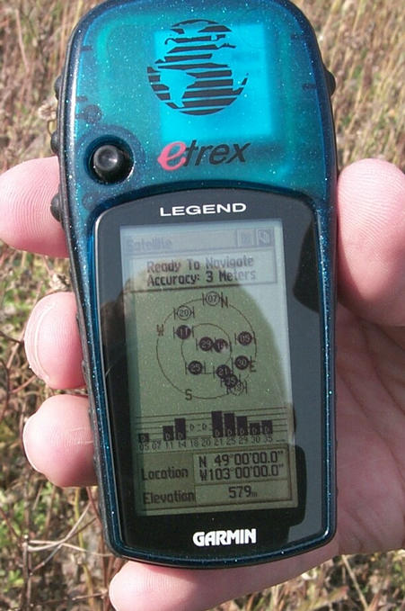 The GPS showing proof.