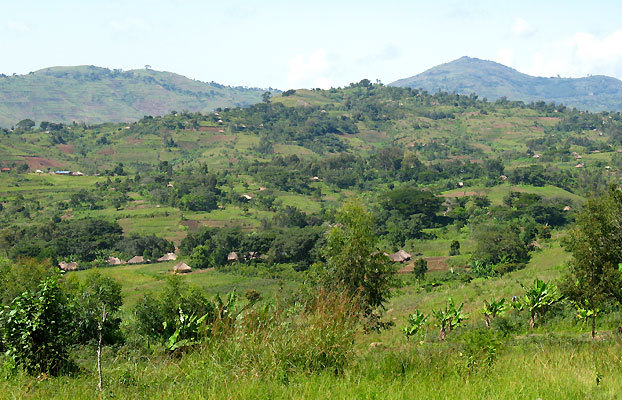 Mahagi landscape