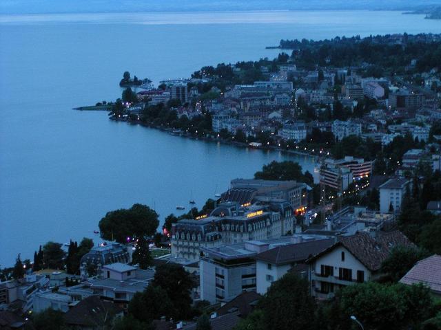 Montreux, home of the yearly Jazz Festival