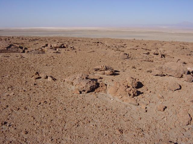 Looking southwest towards Atacama Salt Flat