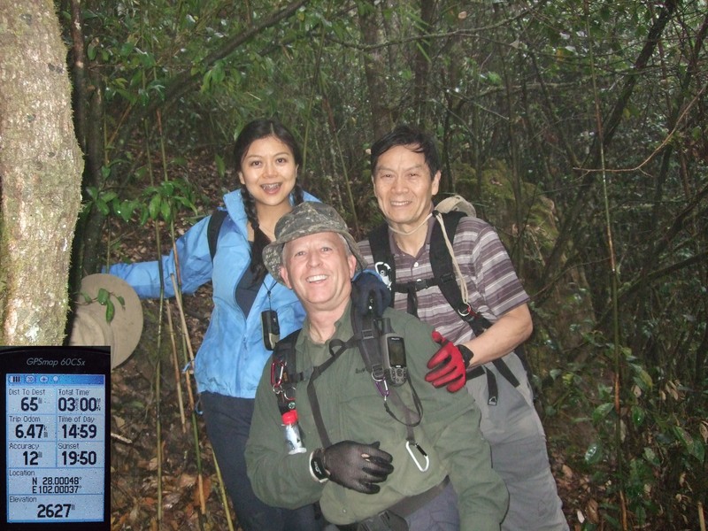 The three hunters at the Point (L-R): Jadelynne, Eric, Jerry.