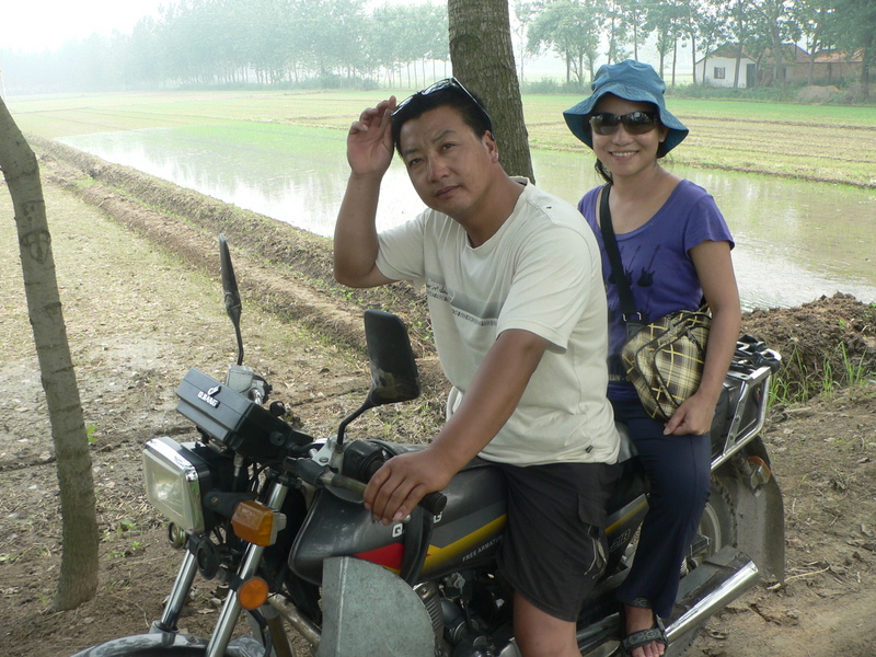 Ah Feng with our motorcyclist
