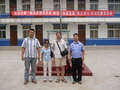 #9: Ah Feng and Targ with the police at the Mǎjiā police station