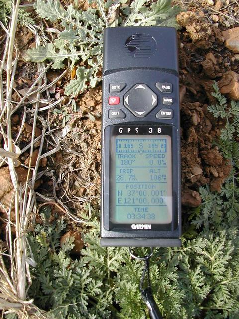 GPS at confluence point