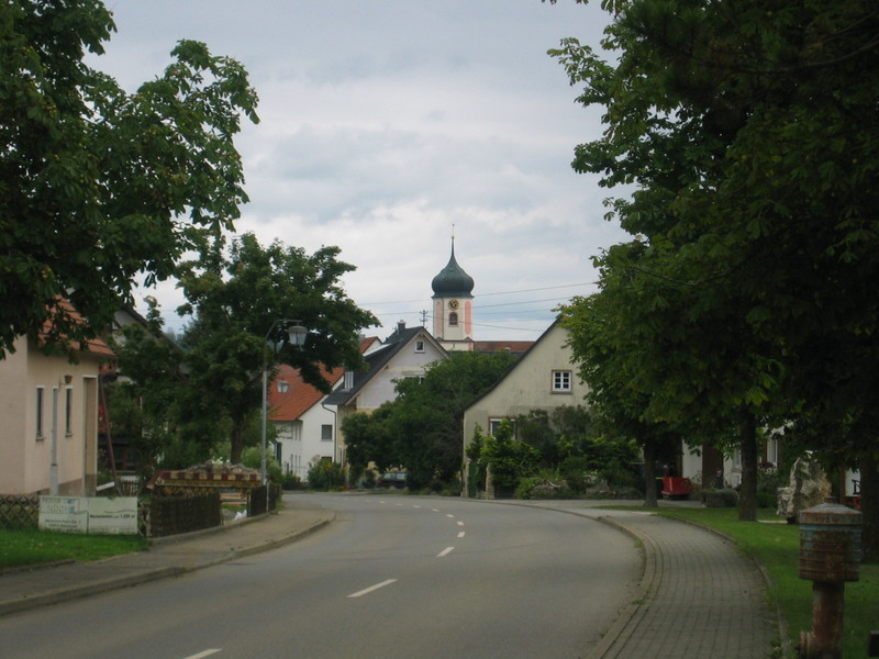 The Village Buchheim 1 km North of the Confluence