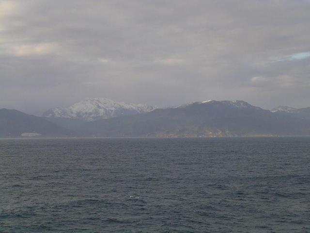 View of the Atlas mountains towards SW