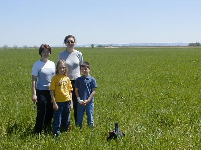 Family on confluence point