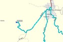 #5: Track log shown on Garmin map