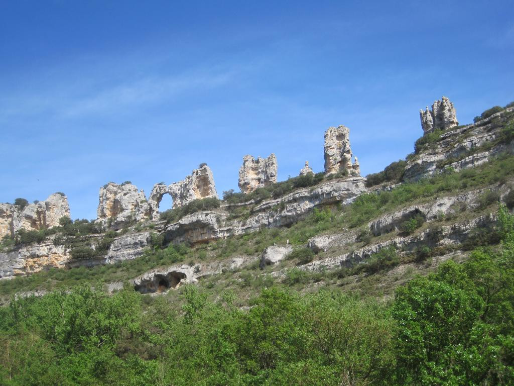 Orbaneja del Castillo - rock formations