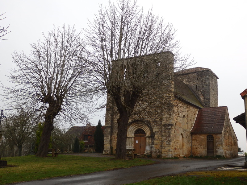 The church of Fleurac