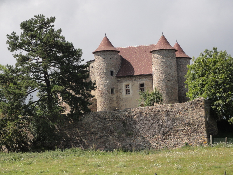Fairy tale castle in the french outback