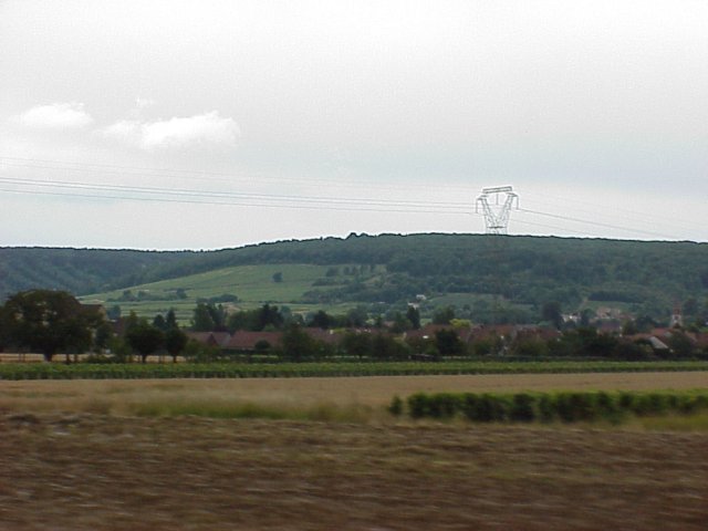 Just south of Dijon