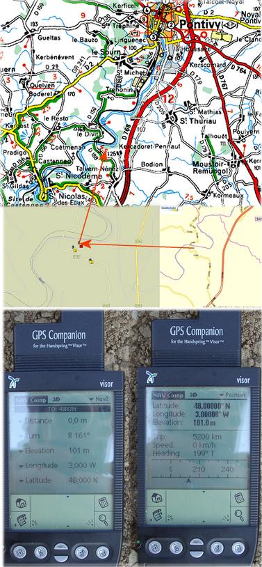 Maps & GPS reading