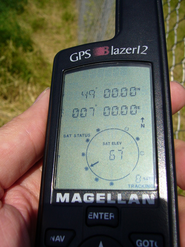 My old GPS receiver shows all zeros