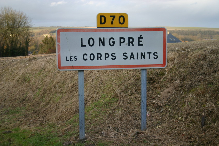 Longpre, the nearest village to the CP