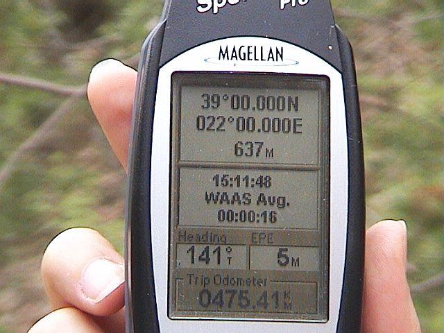 GPS data I - EPE: 5m