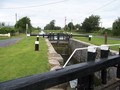 #8: A lock on the canal. The confluence is just a little ways up this road, on the right