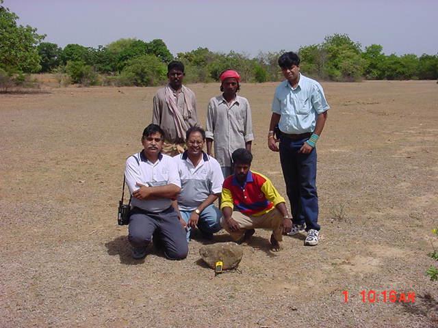 The Team(2) - with Chandra, Pavan, Anupam & the locals