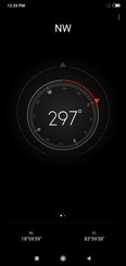 #3: Screenshot of App compass