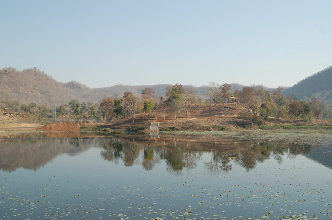 Lake at Borom Deo 18 km from CP