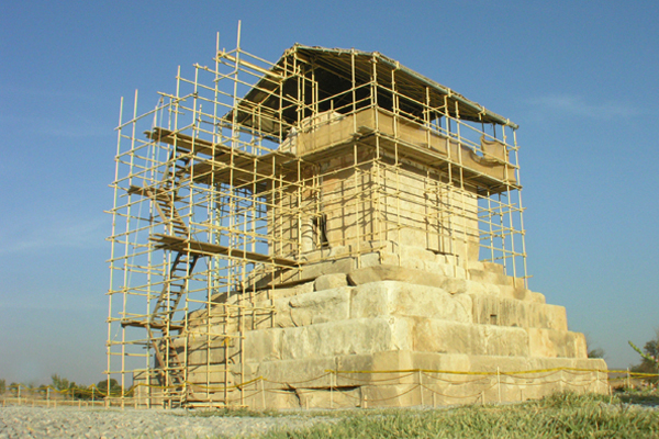 Mausoleum of Cyrus the Great in Pasargadae