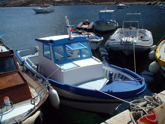 The boat we took - La nostra barca