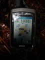 #7: GPS reading at the confluence