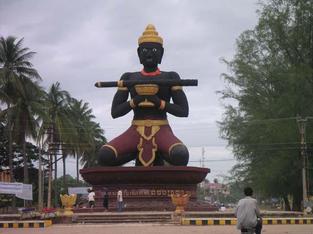 Monument in Battambang