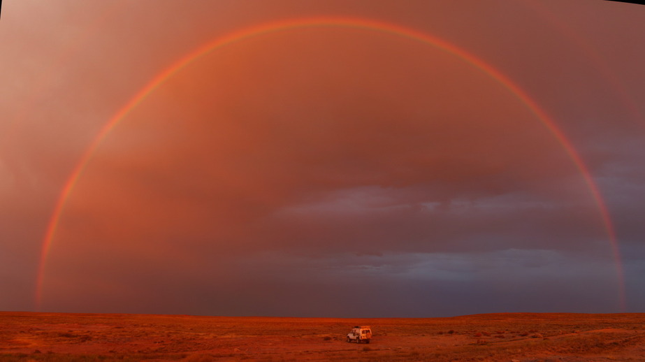 Rainbow over Hunger Steppe