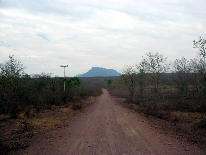 The dirt road to the confluence point