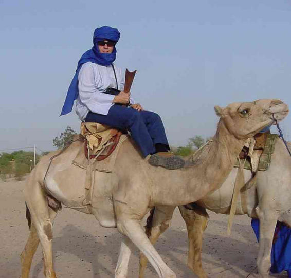 This is how I am going to attempt it next time, in my Tuareg suit and all!