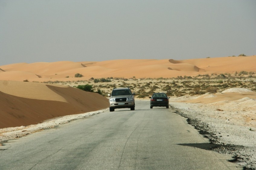 The road from Rosso to Nouakchott