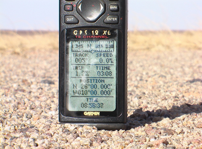 Handle GPS Garmin-12XL indications