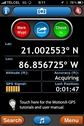 #4: GPS reading from smartphone near confluence.